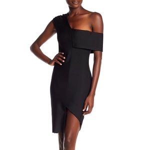 Few Moda asymmetrical bodycon dress